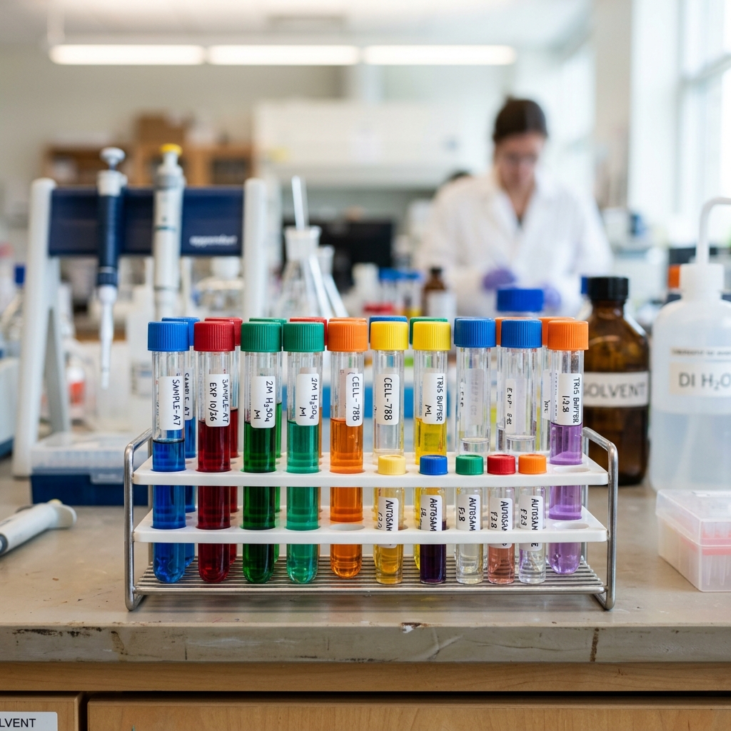 Échantillons de laboratoire